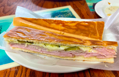 Puerto Sagua Restaurant signature dishes Ropa Vieja
Cuban Sandwich
Paella